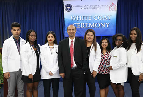  White Coat Ceremony of the American University of Barbados