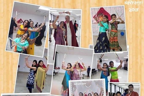 Navratri Celebration on Campus